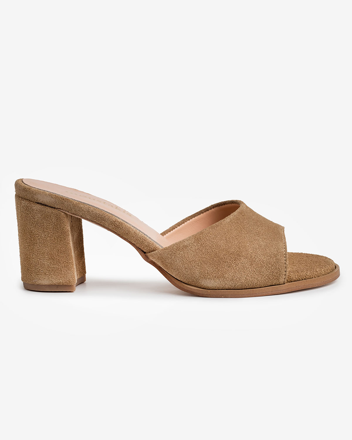 moustakis camel suede mules moustakis camel suede mules