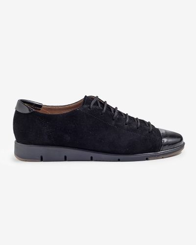 moustakis μαύρα suede sneakers