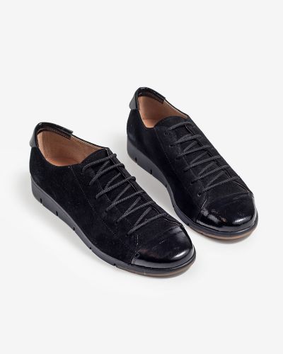 moustakis μαύρα suede sneakers