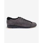 moustakis γκρι suede sneakers