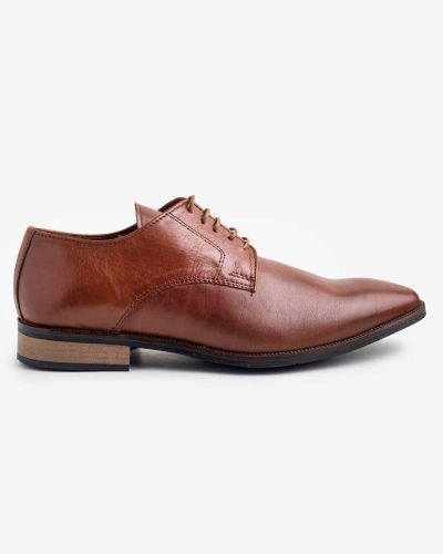 FENTINI ταμπά δερμάτινα oxfords