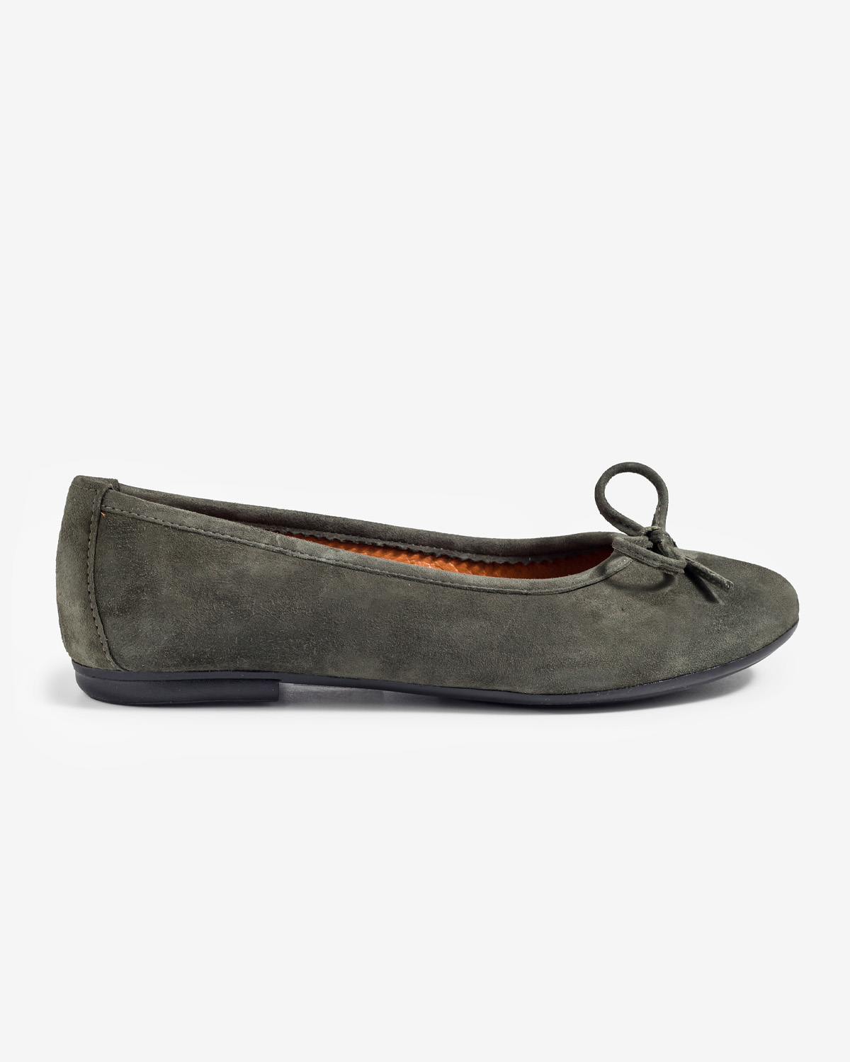 moustakis olive oil suede ballerinas moustakis olive oil suede ballerinas