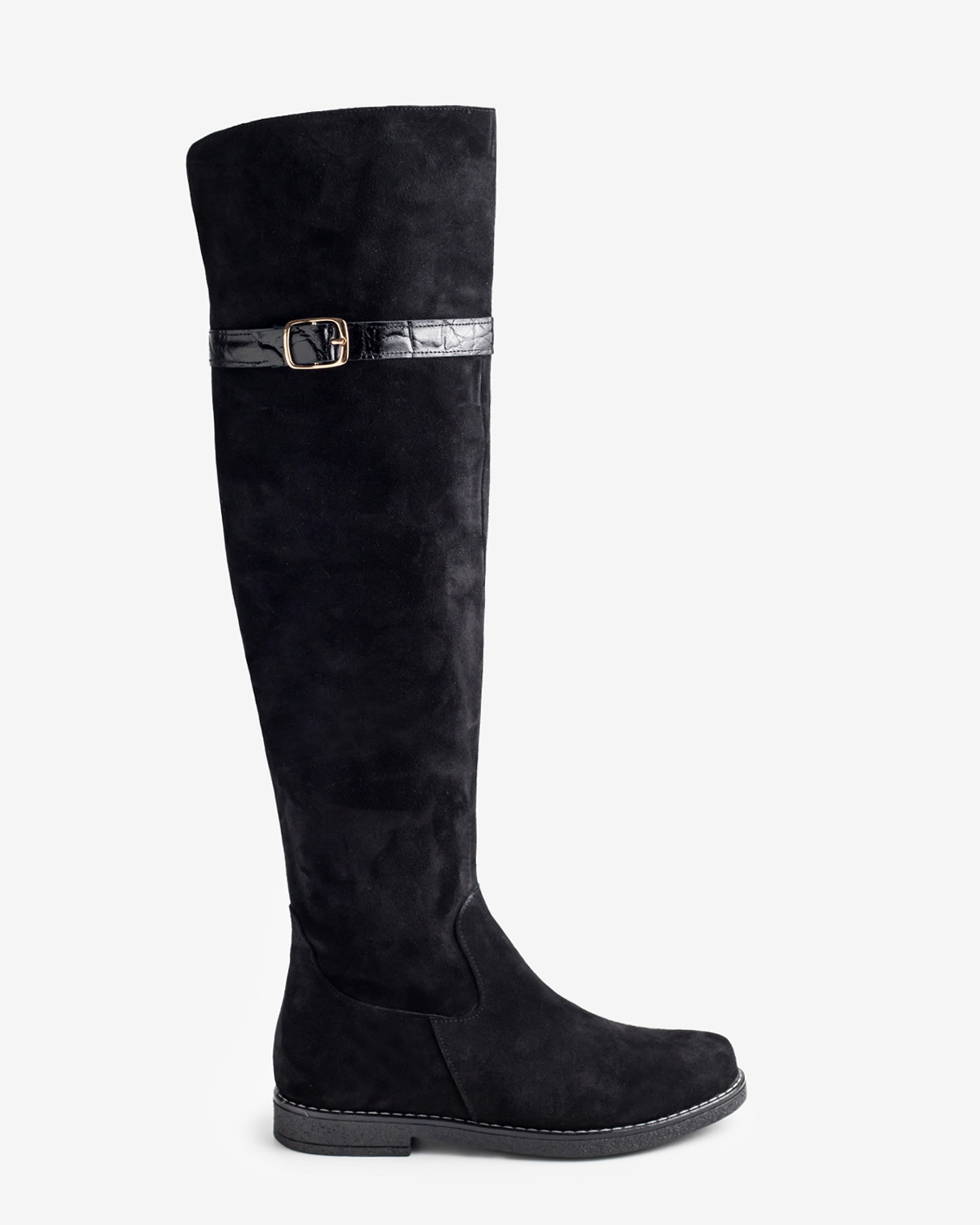 moustakis μαύρες suede μπότες over the knee moustakis μαύρες suede μπότες over the knee