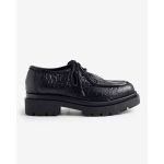 paola ferri μαύρα δερμάτινα oxfords