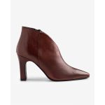 moustakis μπορντώ suede oxfords