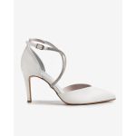 moustakis μαύρες δερμάτινες μπαλαρίνες slingback