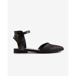 MIA FIRENZE φούξια δερμάτινες slingback γόβες