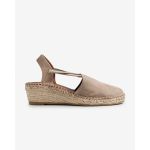 Viguera μαύρες suede εσπαντρίγιες platform με κορδέλα