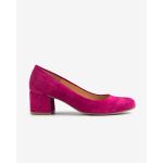 moustakis nude suede pumps