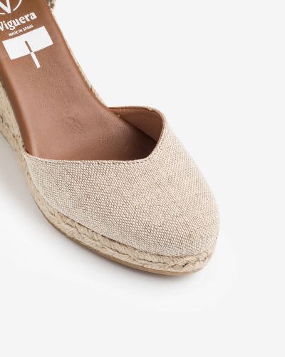 Viguera μπεζ εσπαντρίγιες platform με κορδέλα