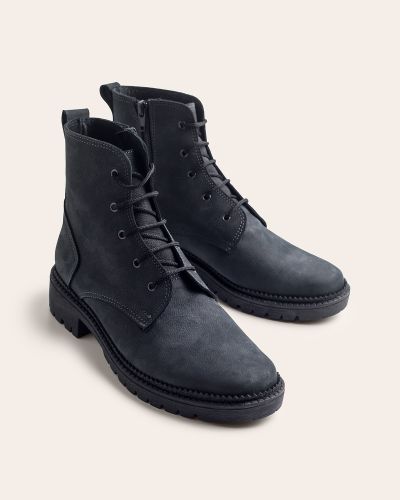 moustakis ανθρακί nubuck μποτάκια