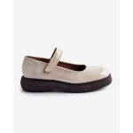 moustakis black suede ballerinas