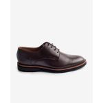 FENTINI μαύρα δερμάτινα oxfords