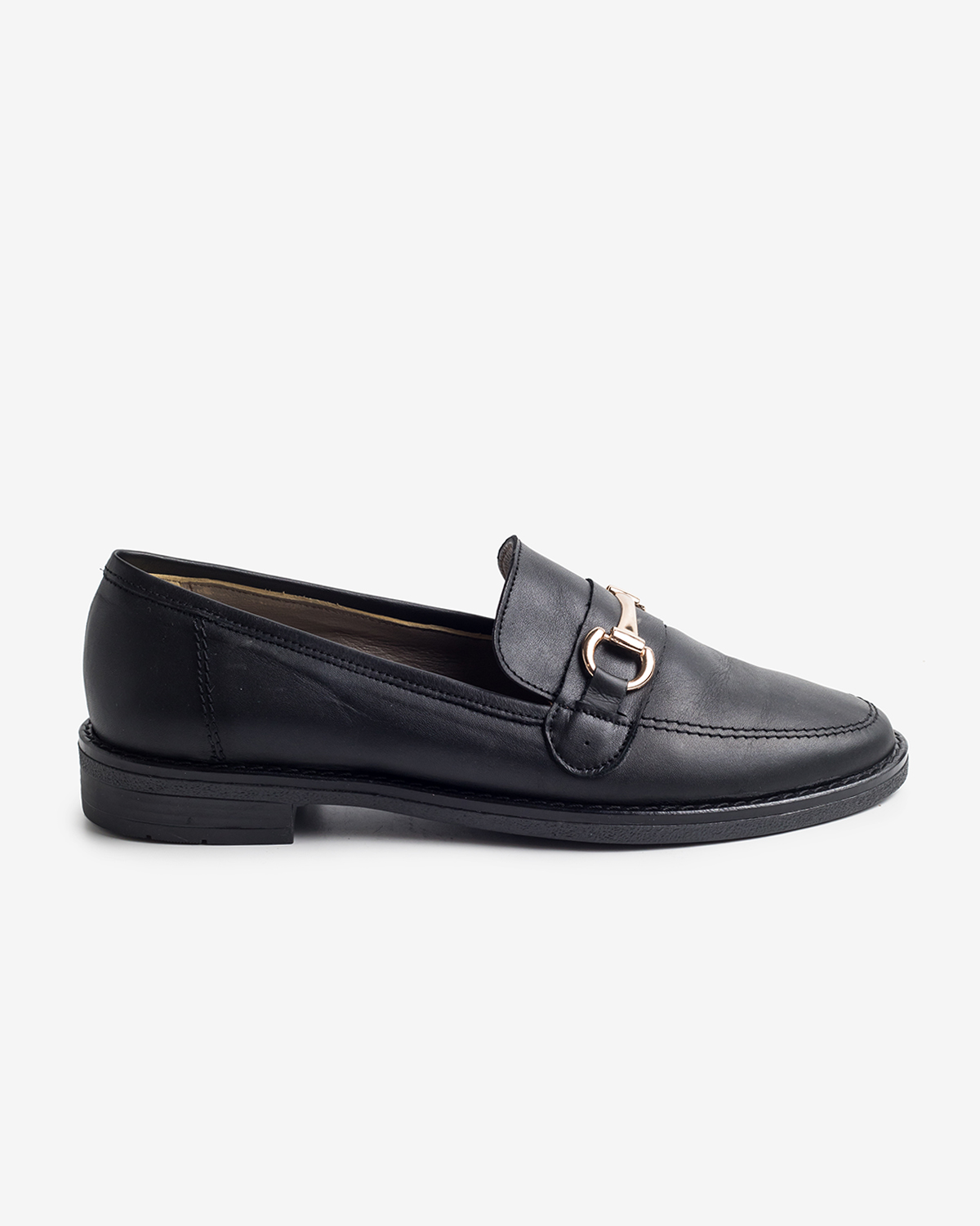 moustakis μαύρα δερμάτινα loafers moustakis μαύρα δερμάτινα loafers