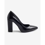 Paola Ferri ταμπά δερμάτινα heeled loafers