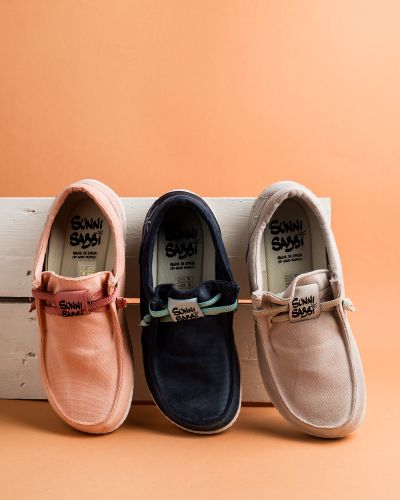 Sunni Sabbi σομόν sneakers τύπου docksides