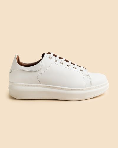 FENTINI λευκά δερμάτινα sneakers