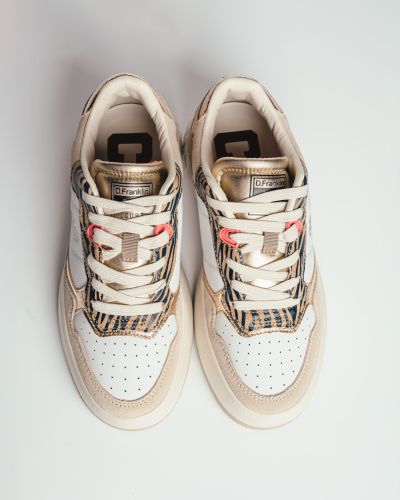 D. Franklin multicoloured platform sneakers