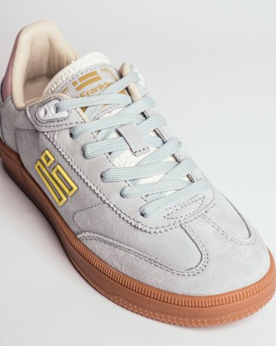 D. Franklin γαλάζια suede sneakers