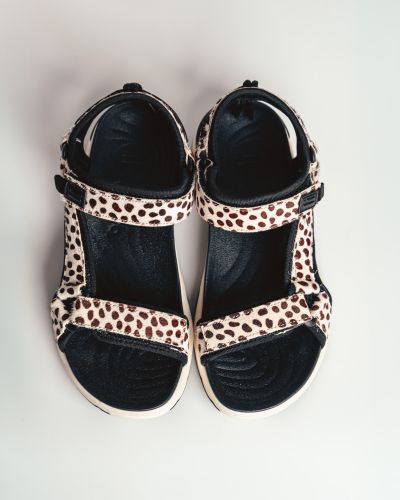 D. Franklin Flame Sandal Strips σε animal print