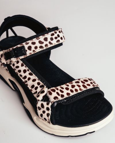 D. Franklin Flame Sandal Strips σε animal print