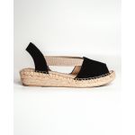 FABIOLAS χρυσές δερμάτινες εσπαντρίγιες slingback
